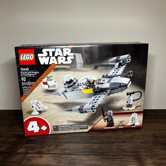 Lego Star Wars 75410 Mando & Grogu's N-1 Starfighter - Picture 1 of 2